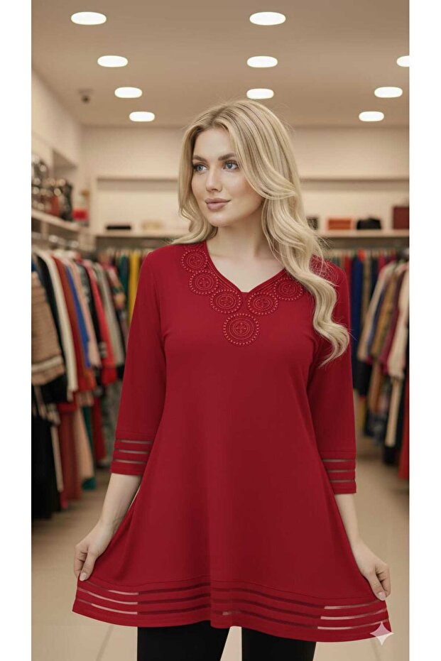 V YAKA DANTELLİ BADİ - 1