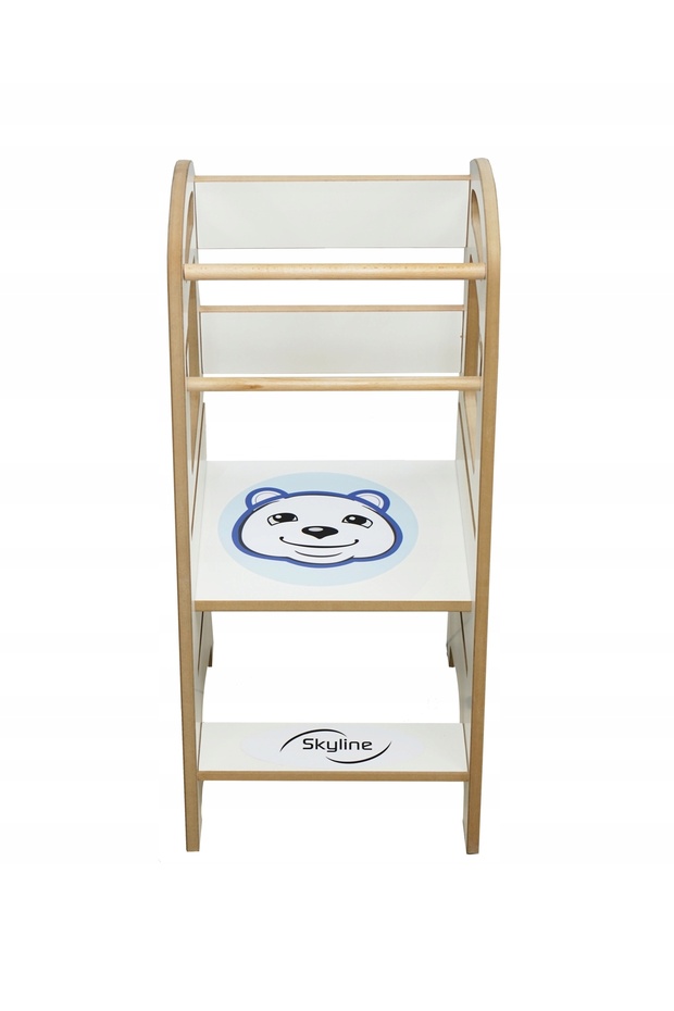 Kitchen helper for children Kitchen helper White Solid Adjustable Polish - 3