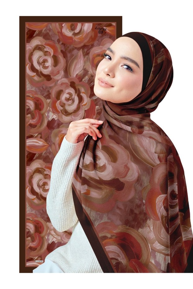 Bursa Silk Shawl Creation - Amélisse Series - New Collection -