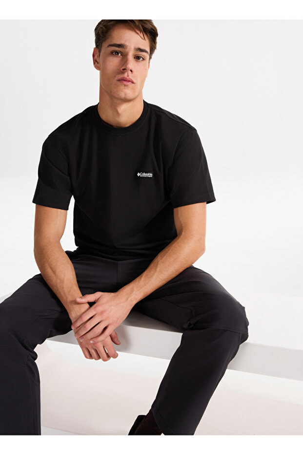 Csc Label Chest Graphic Men's Short Sleeve T-Shirt