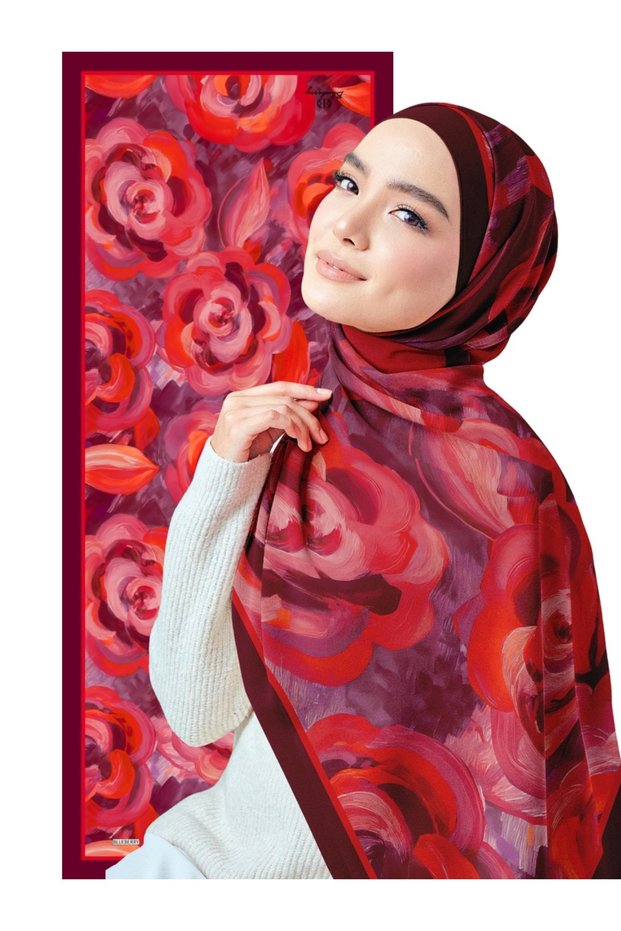 Bursa Silk Shawl Creation - Amélisse Series - New Collection -