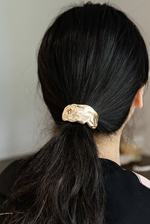 Tattoo Textured Ponytail Clip