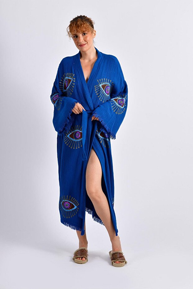 Blue Visionguard Kimono