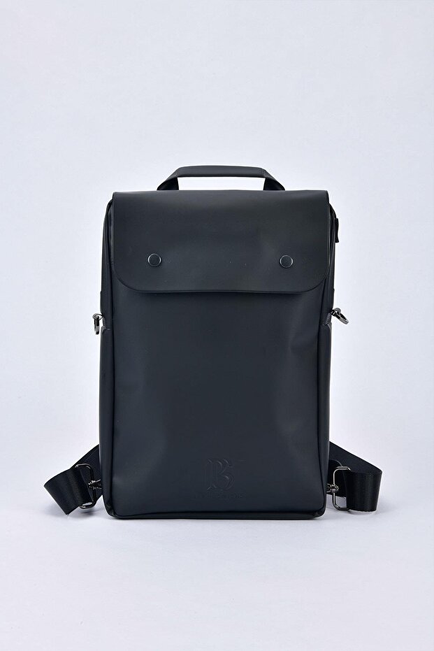 Onyx (Black) Dock Structured Backpack - 5
