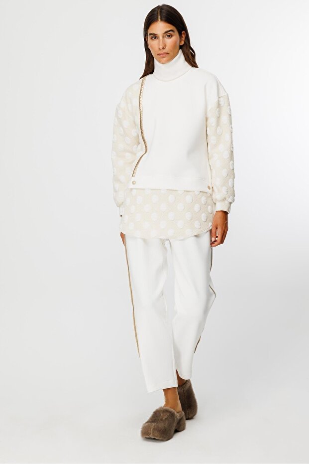 MODAİLGİ ÖRME TUNİK 01534 Siyah - 2