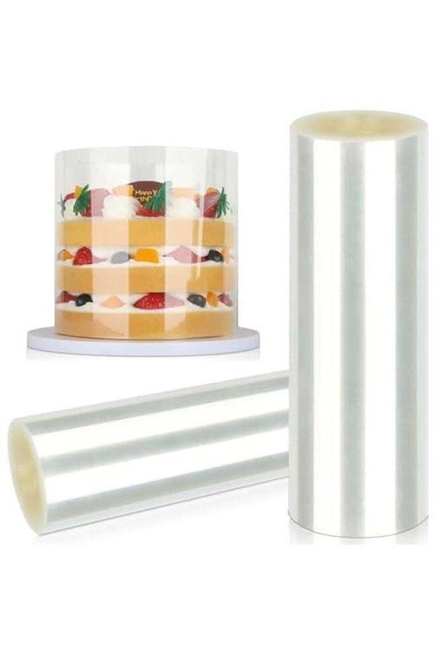 Cake Collar 6 x 394inch/1 RollTransparent Acetate Cake Roll Professional Acetate Sheets for Baking