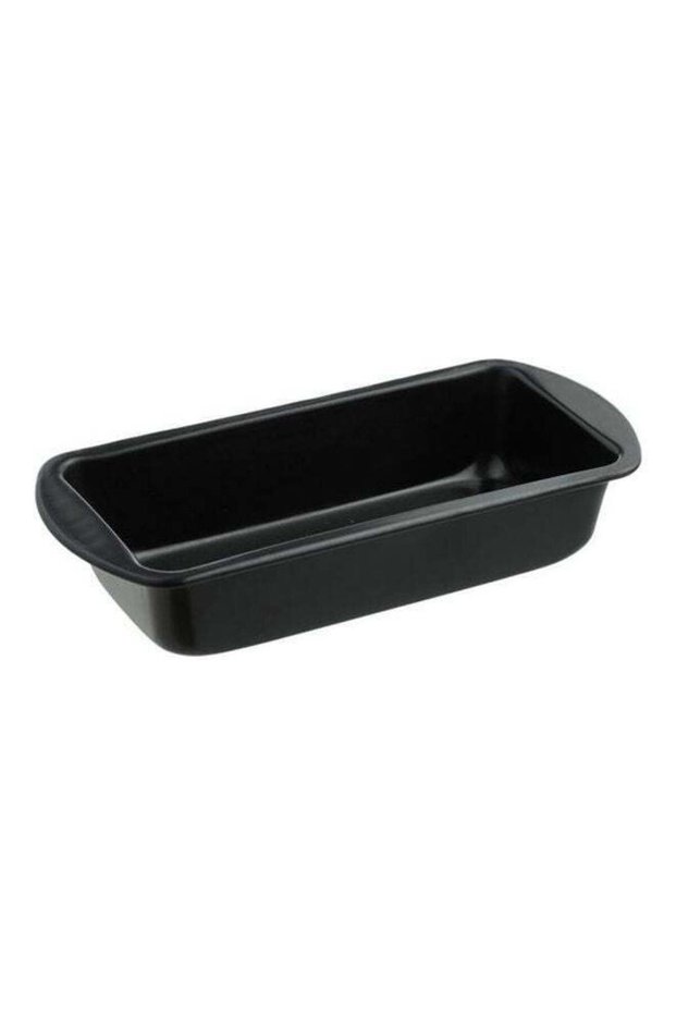 Stainless Steel Rectangular Baking Mould Black
