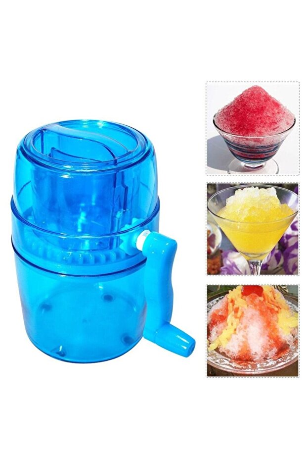 Portable Hand Crank Ice Crusher Ice Chopper Crush Ice Chop Ice Chip Ice Manual Ice Grinder Ice Chop - 1