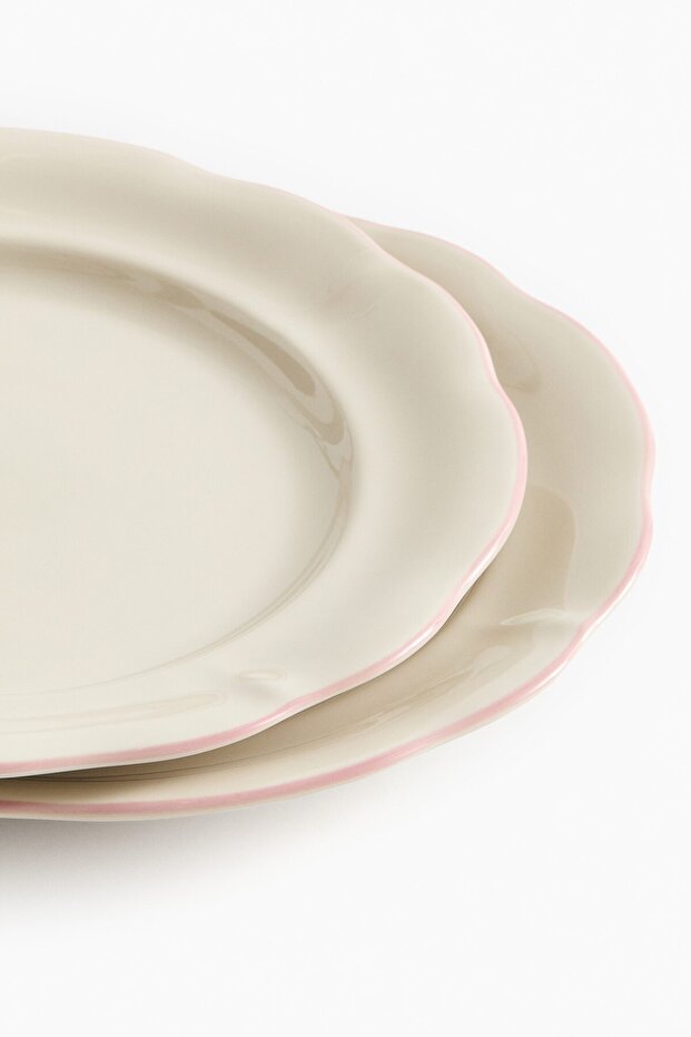 2’li Stoneware Yemek Tabağı - 3