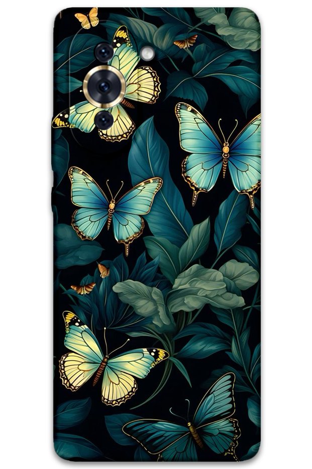 Huawei Nova 10 Compatible Butterfly Pattern Phone Case + Screen Protector - 5791