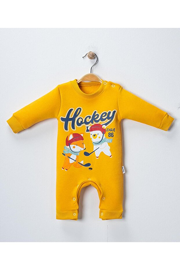 Printed Winter Baby Boy Jumpsuit