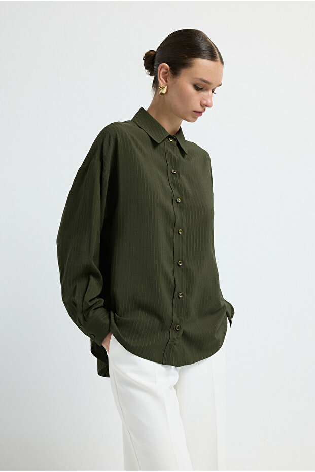 Çizgili Gömlek - 1