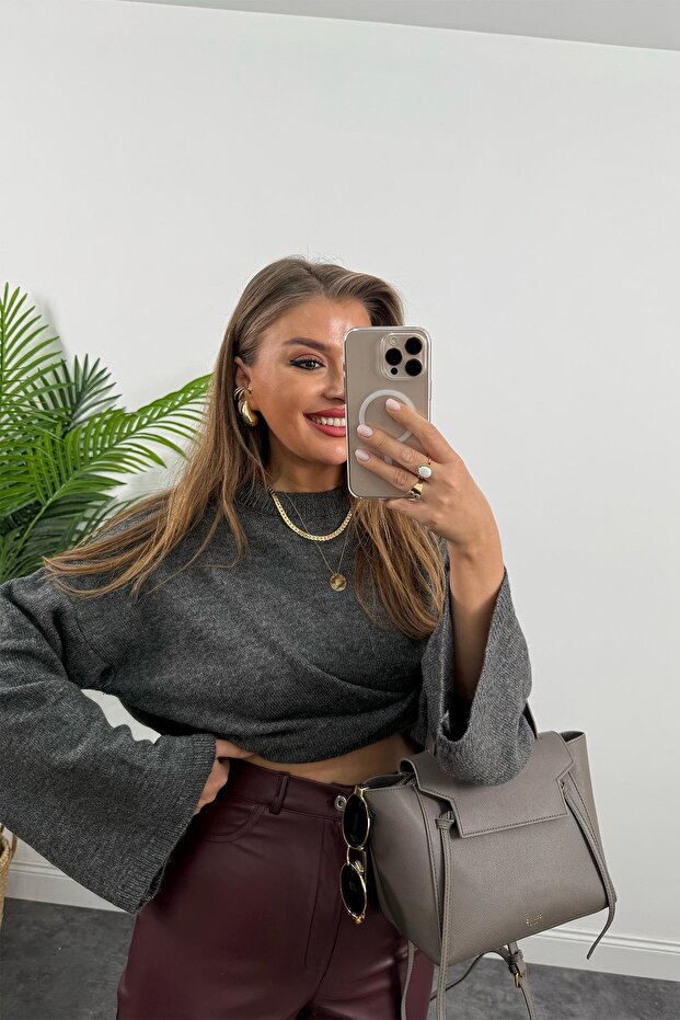 بنطال جلدي ناعم - 3