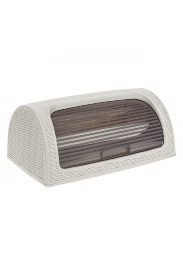 Plastic bread box, size 42 x 26 cm