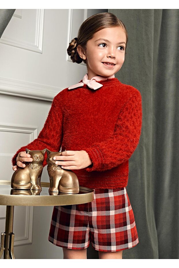 Mayoral Abel&Lula Girl's Sweater Red