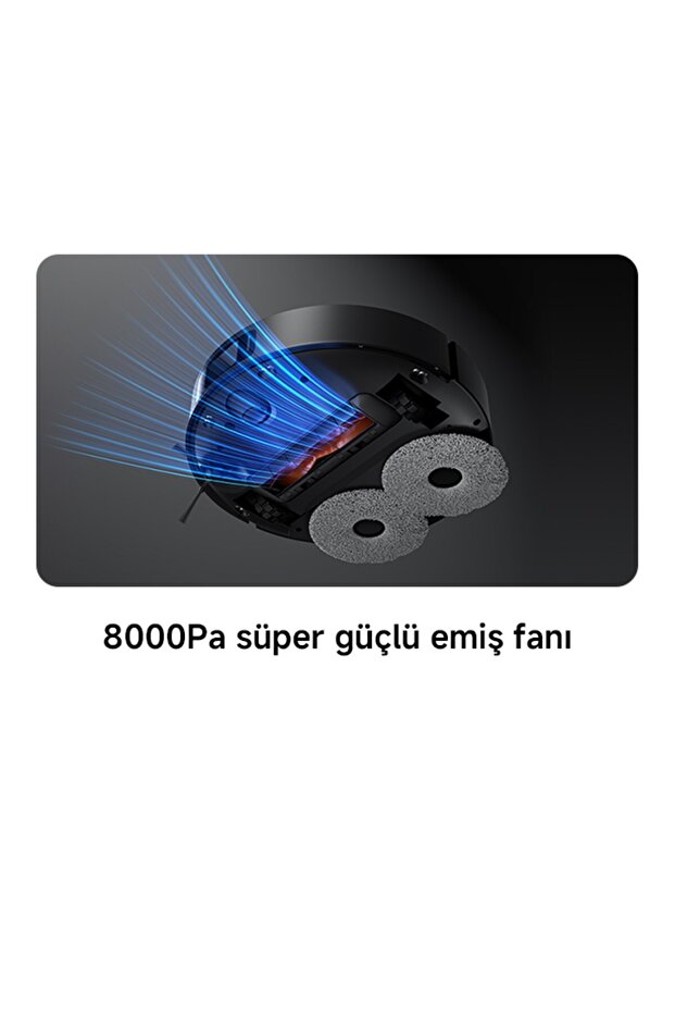 Robot Vacuum X20 Max Akıllı Robot Süpürge ve Mop - 3