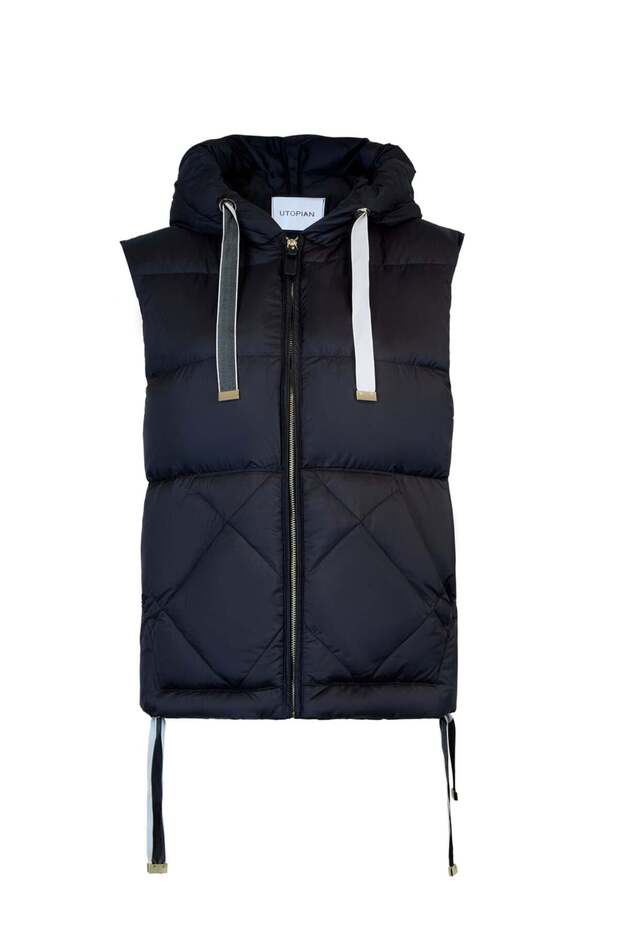 Kapüşonlu Yelek - 3