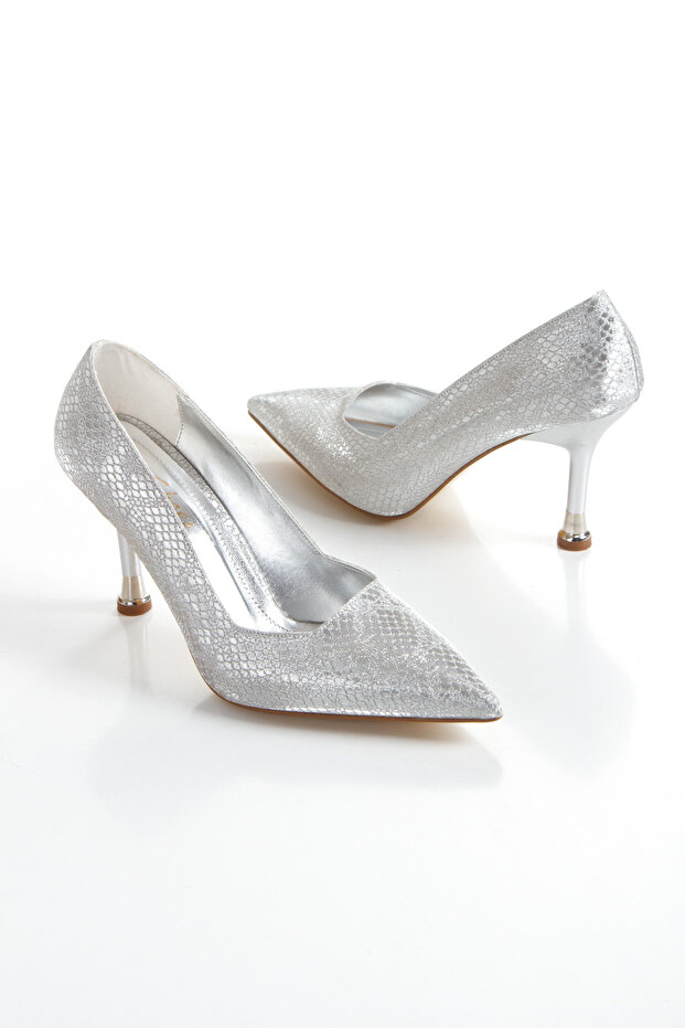 Yilan Print Stiletto Shoes Stylish Design 9 cm Heel