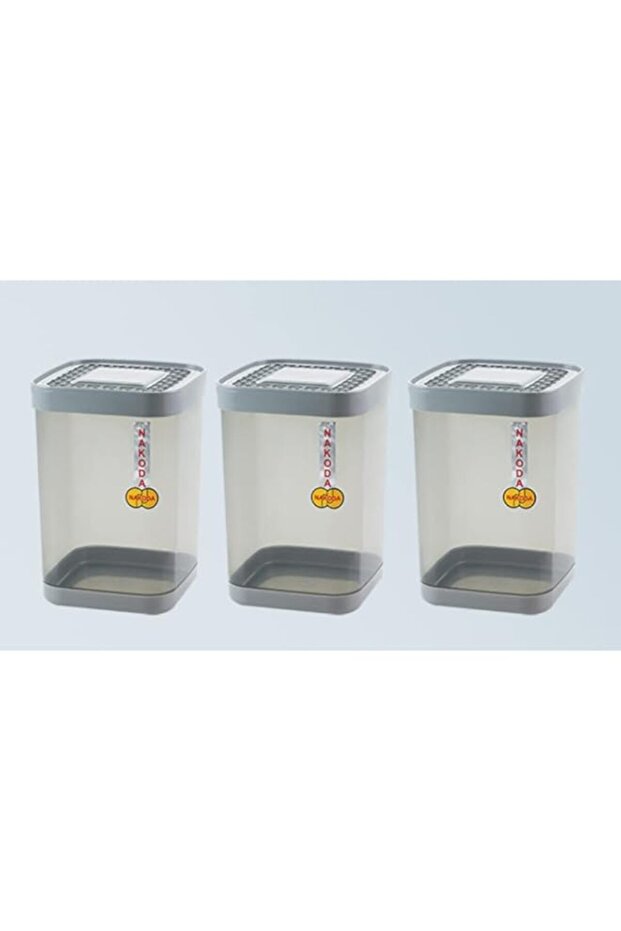 Della Storage Container & Organizer Set for Kitchen, Refrigerator & Home Use 555 Set of 3 Pcs 2000ml