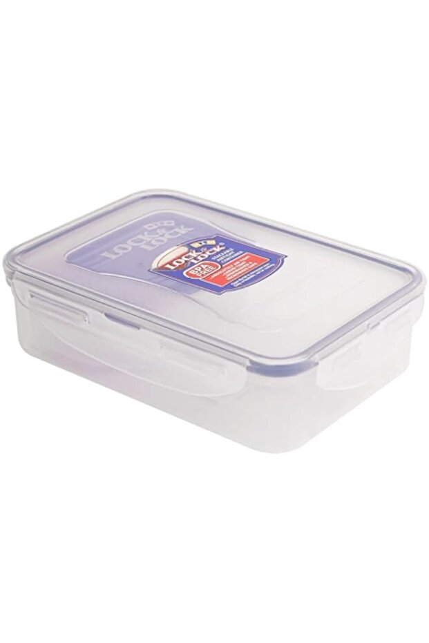LocknLock Classics Rectangular Food Container with Sauce Case,550ml - 1