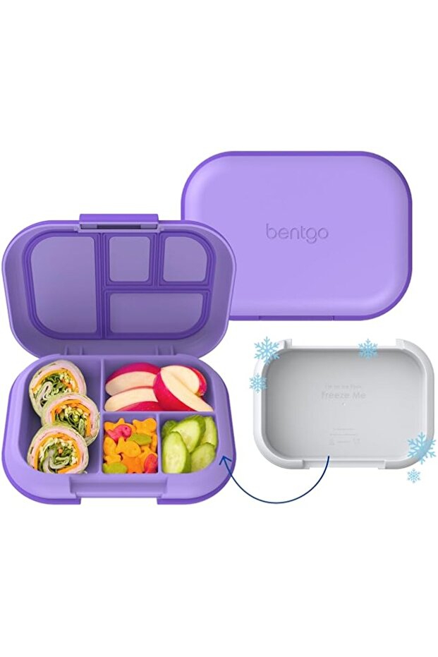 Bentgo Bentgo® Kids Chill Lunch Box - Bento-Style Lunch Solution with 4 Compartments and Removable - 1