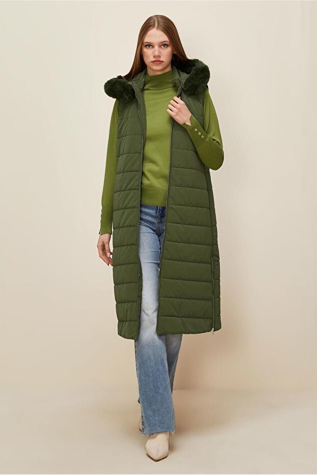 cu glugă VESTĂ 45274 - 1