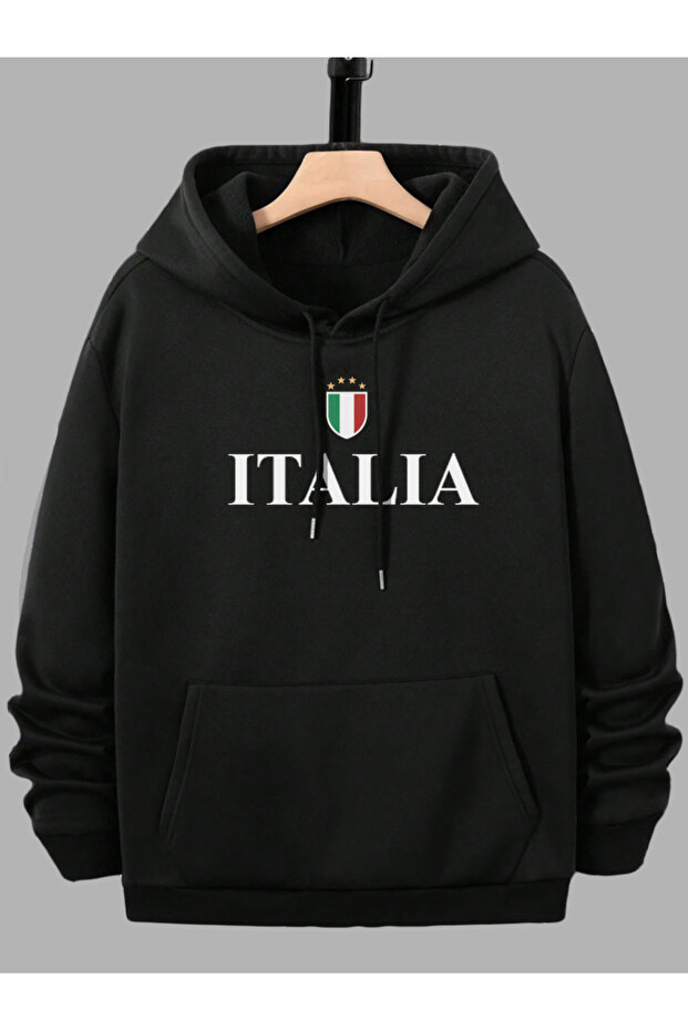 سترة رياضية رجالية من ITALIA بقصة واسعة للشتاء