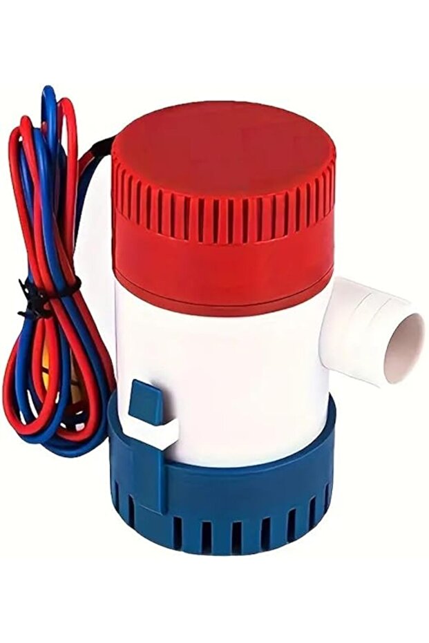1100GPH 12V DC Submersible Bilge Pump (White)