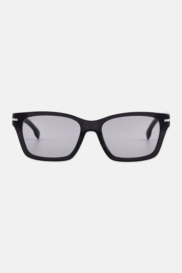 Men 207575KB756IR Rectangular Sunglasses, Black