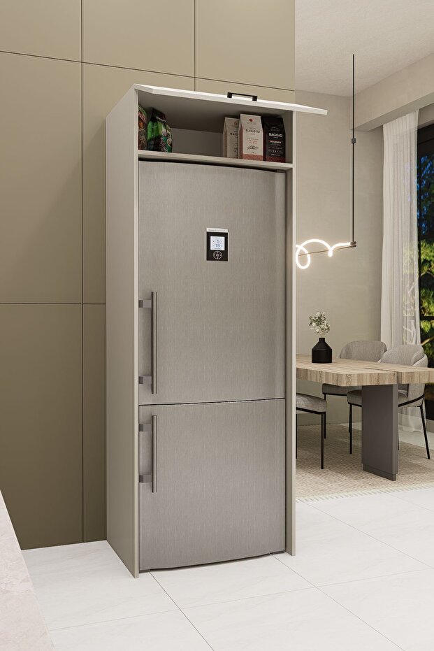 MDF BUZDOLABI DOLABI PİSTONLU - 4