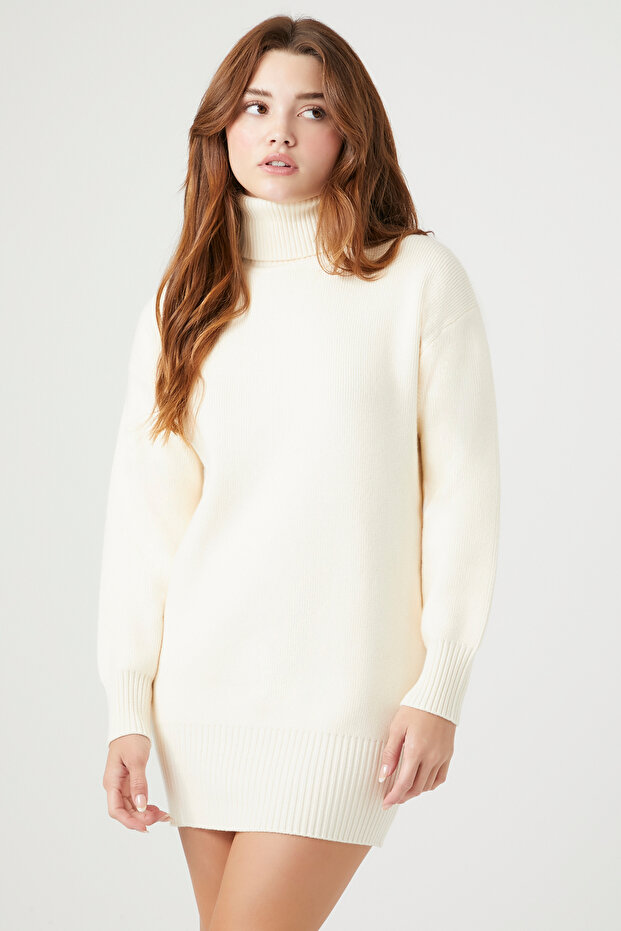 Mini Triko Elbise - 6