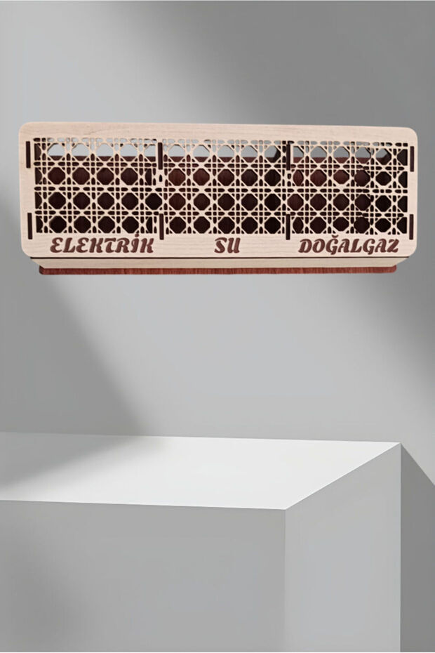 Decorative Panel Design Apartment Common Area Electricity Water Natural Gas Bill Box