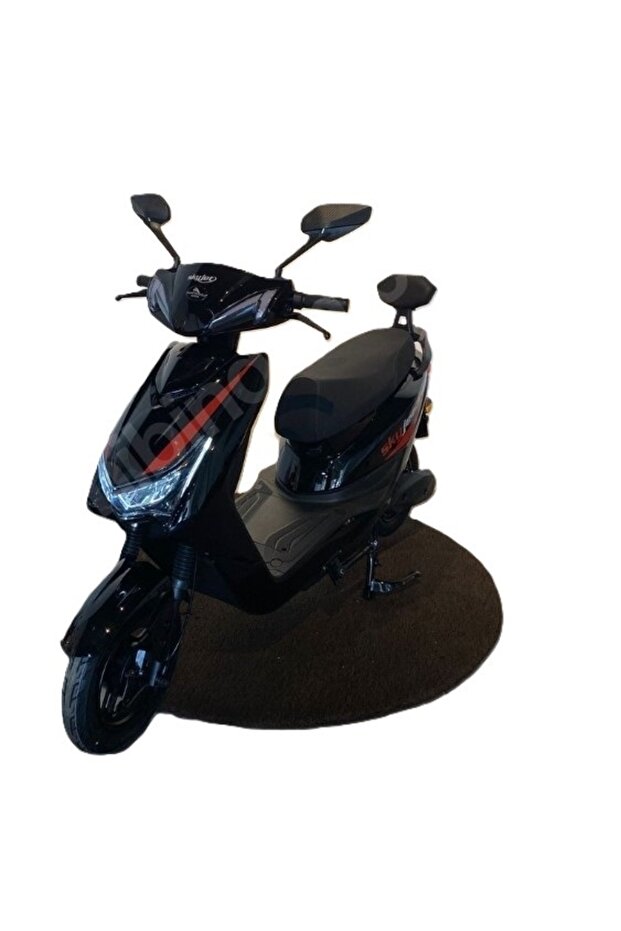 Ecolıne Elektrikli Moped Siyah - 1