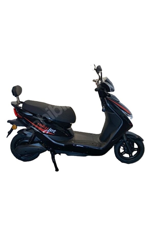 Ecolıne Elektrikli Moped Siyah - 2