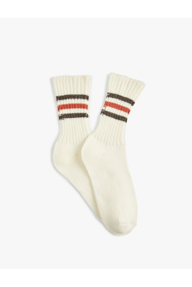 Striped Socket Socks