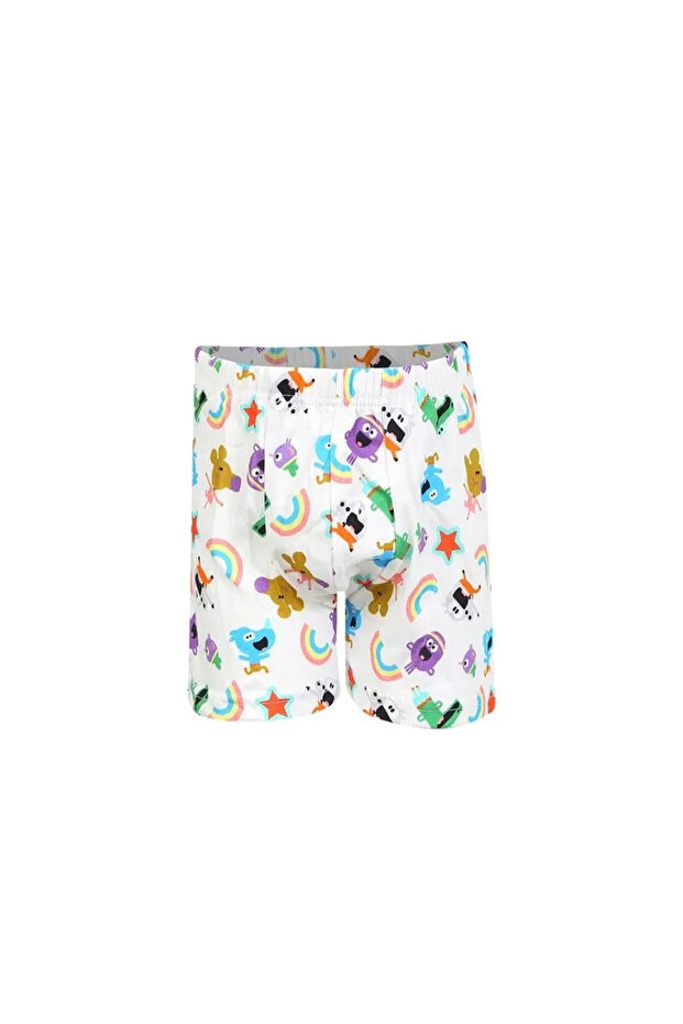 ملابس داخلية للأولاد مكونة من 3 قطع باللون الأبيض - 2