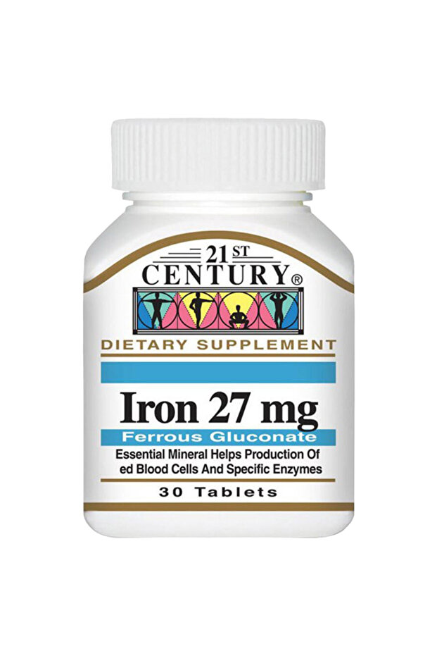 IRON 27 MG TAB 30'S