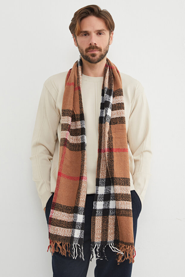 Patterned Soft Textured Scarf - 2