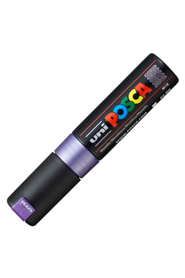 Uniball Posca (8.0) Water-Based Poster Marker Metallic Purple