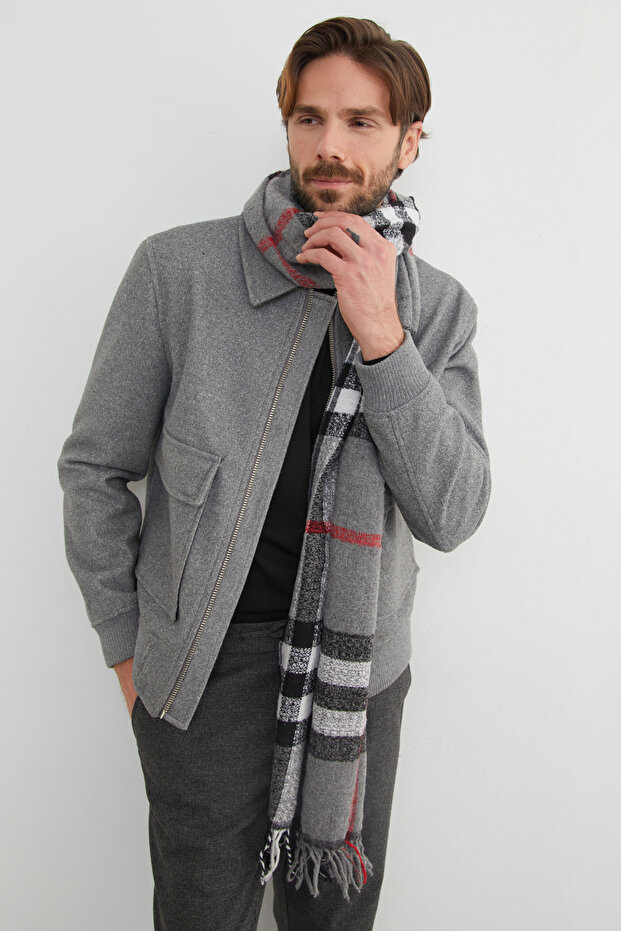Patterned Soft Textured Scarf - 3