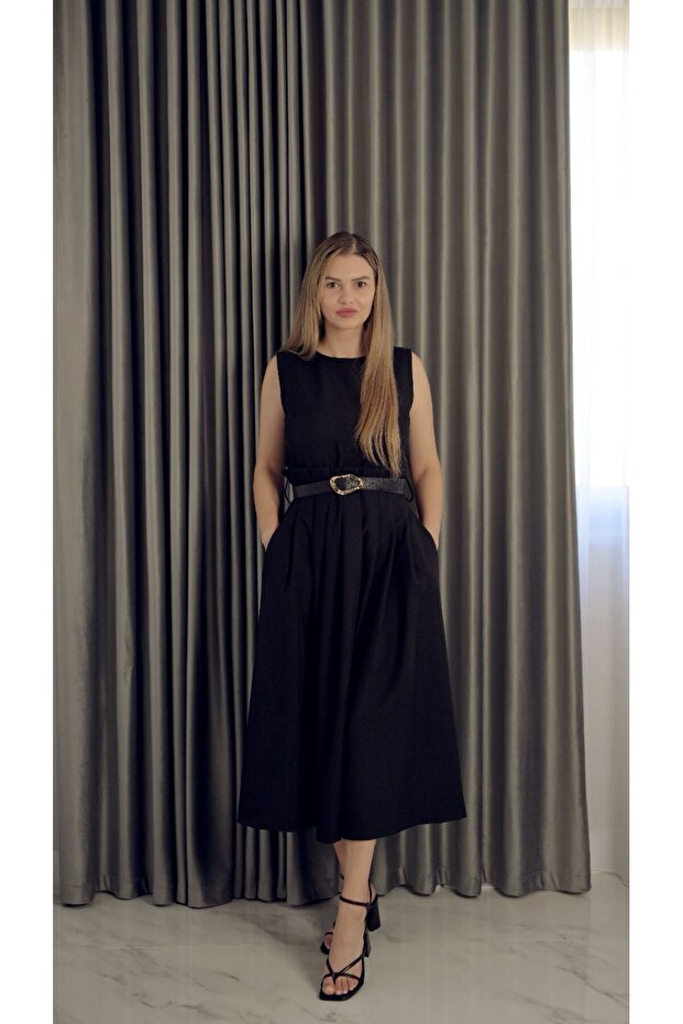 Rochie midi eleganta
