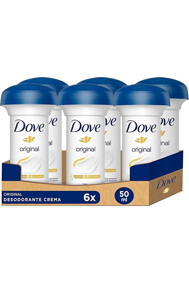 Original Creme Deodorant Stick Pack of 6 x 50 ml