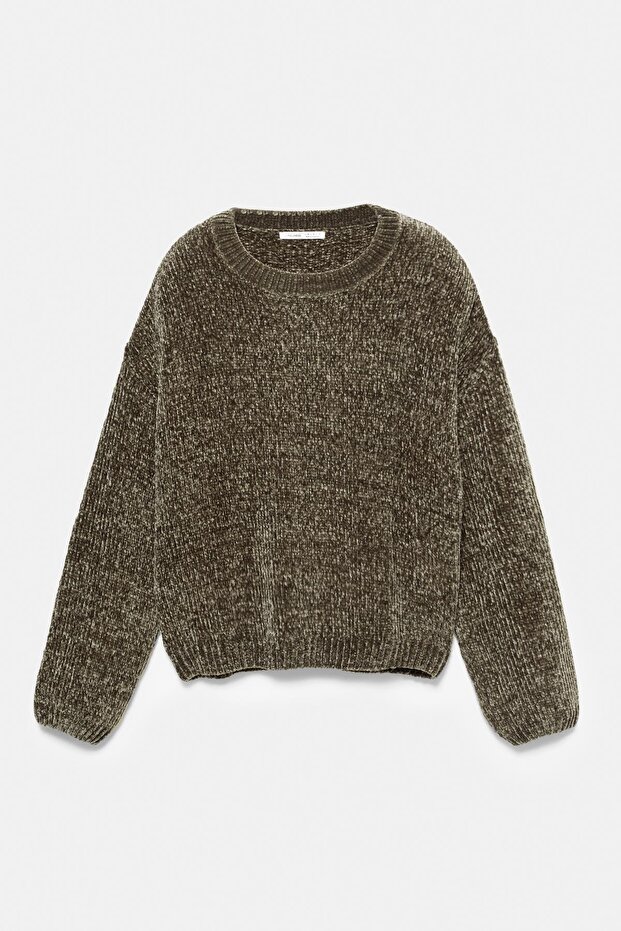 Oversize şönil kazak - 5