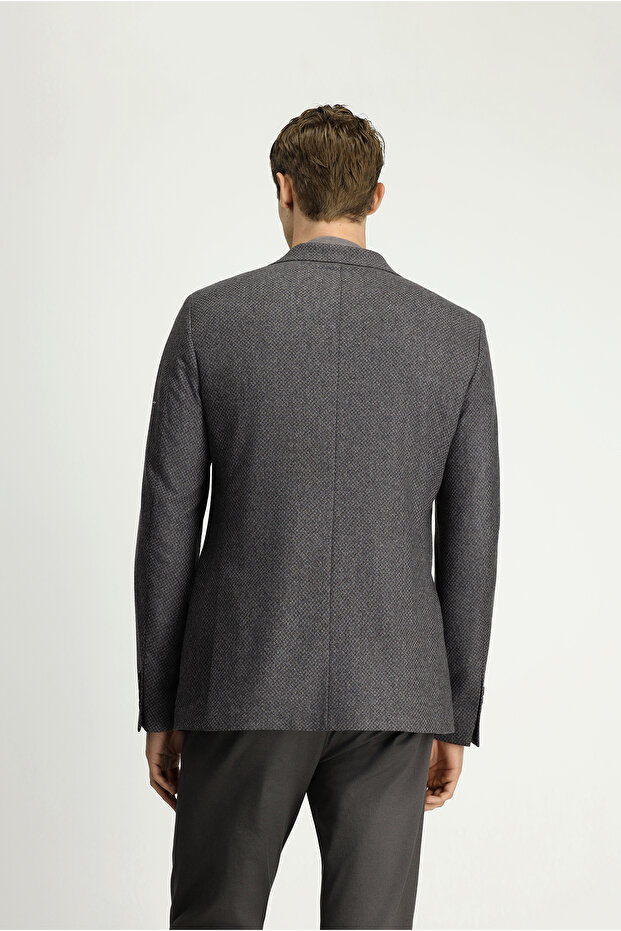 سترة صوفية كلاسيكية منقوشة - 5