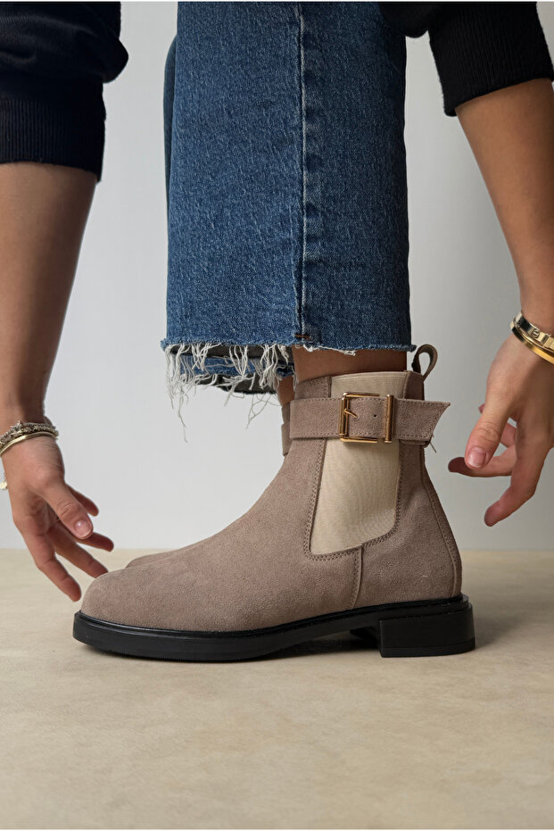 Kadın Bot VİZON SÜET - 3