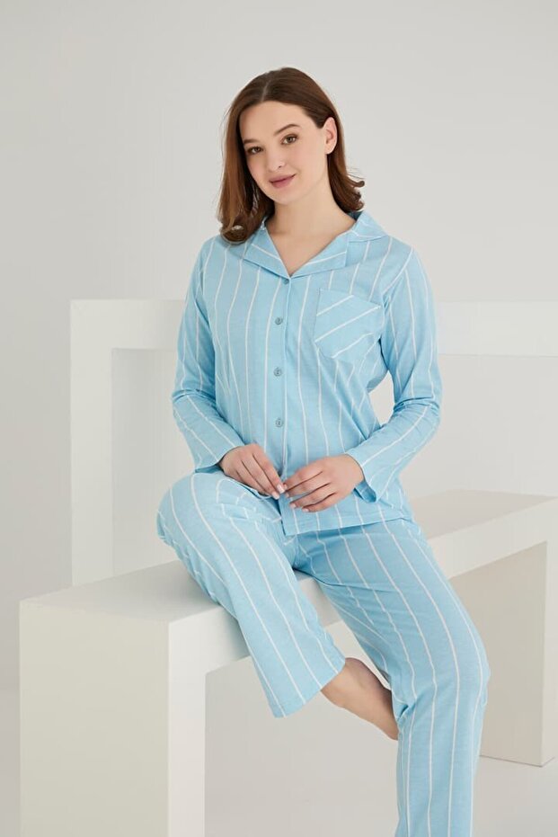 Pamuklu Pijama Kışlık - 2