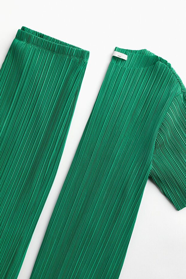 MAMA 2 Parçalı Plise Set - 2