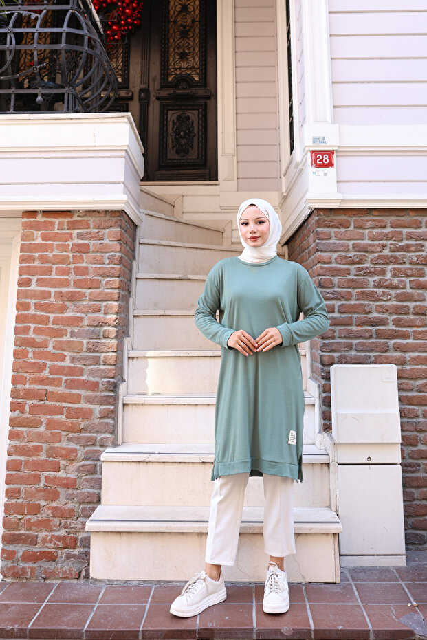 Günlük Basic Sweat Tunik - 3