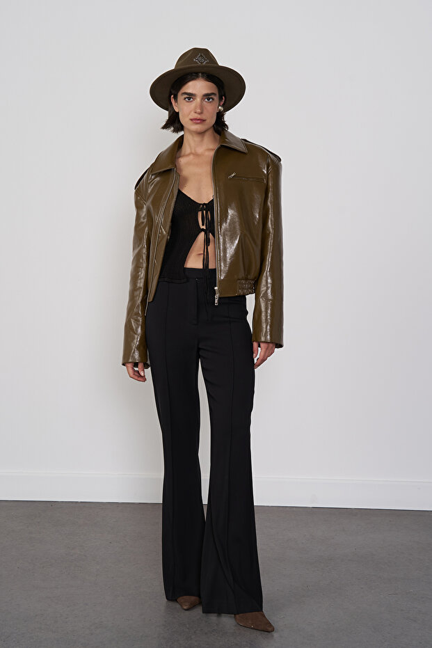 Biker Deri Ceket - 2