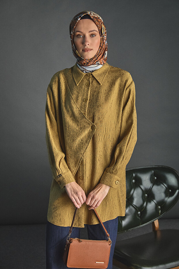 İliklenebilir Parçalı Tunik - 3